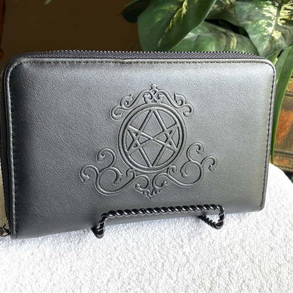 Killstar Handbags - Killstar Spell caster black wallet includes dust bag and box Brand New